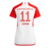 Bayern Munich Kingsley Coman #11 Heimtrikot Frauen 2023-24 Kurzarm